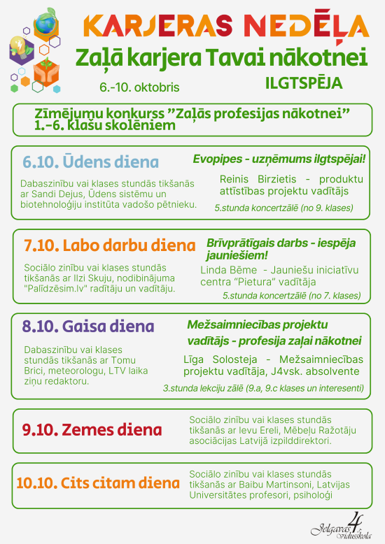 Karjeras nedēļa 2025